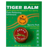 Tiger Balm Pain Relieving White Regular Strength, 4g